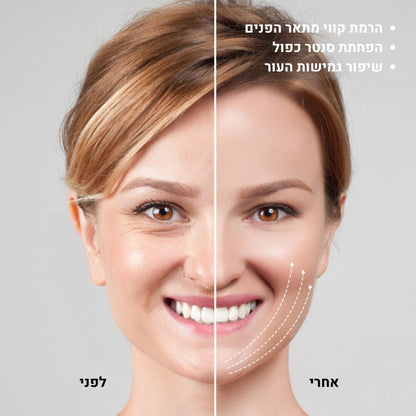 ™Revitalize Pro - המכשיר המתקדם לטיפול בסנטר כפול, מיצוק וטיפול בעור בטכנולוגיה LED Photon