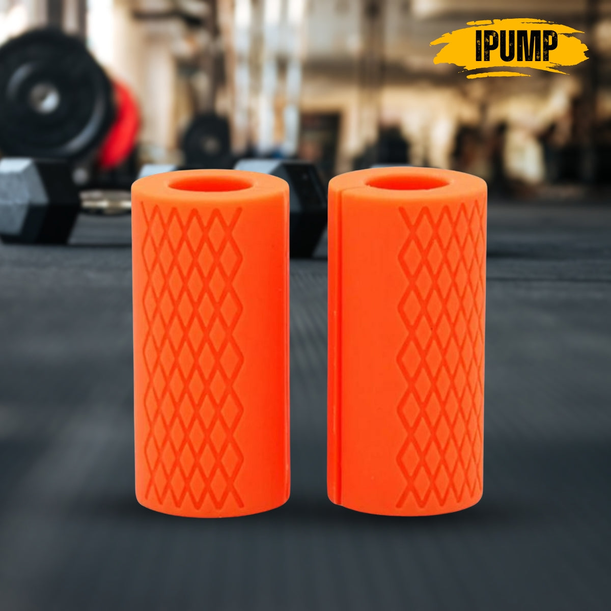 iPUMP™ - זוג רפידות אחיזה אורטופדיות לחדר כושר