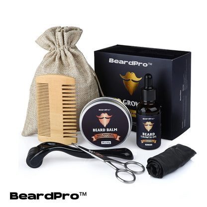 BeardPro™ - מעצב זקן נטען לגברים  - עיצוב והחלקה מושלמים לזקן חלק ומסודר