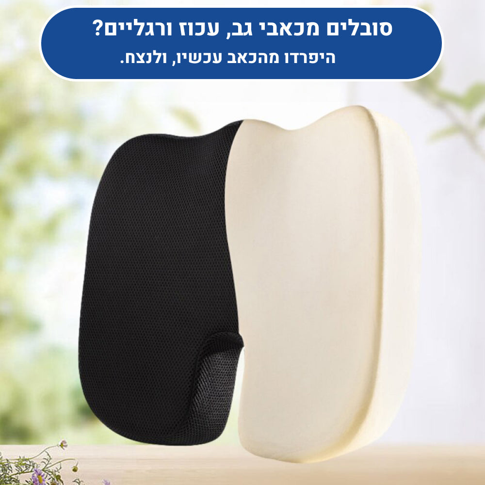 אורטוקל פרפקט סיט - כרית ממורי לישיבה ממושכת והקלה בכאבים